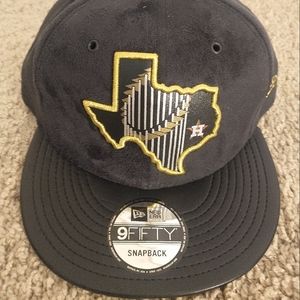 New Era 9Fifty Houston Astros MLB Hat size:OSFA color:Black